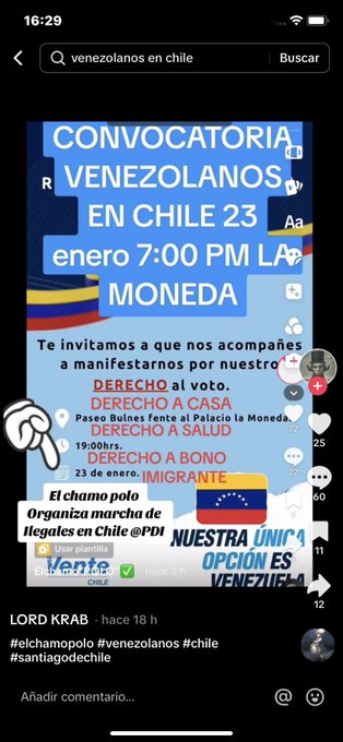Carmen_E_muller's tweet photo. Por que los Venezolanos reclaman derechos que ni nosotros nacidos en este pais, nuestra Patria tenemos? , lo que logramos es con nuestro esfuerzo y trabajo sostenido por años. https://t.co/zWGi8pThu0