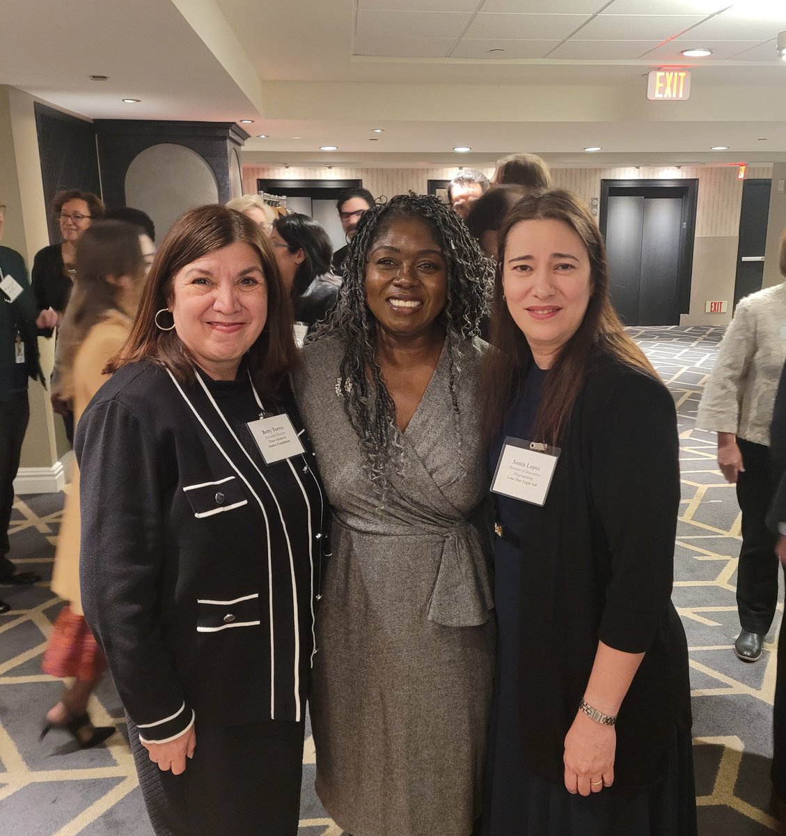 Glad to join these stellar colleagues from AVDA and Lone Star Legal Aid at the <a href="/LSCtweets/">Legal Services Corp.</a> 50th Anniversary event in Houston.