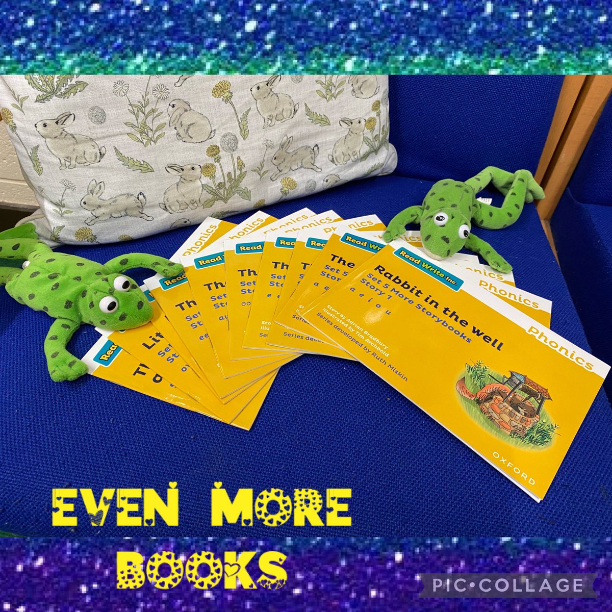 BranstonInfant1's tweet image. A very exciting visit from @OxUniPress to deliver our prize for our Christmas Fred antics #NativityFred! Also love the *NEW* #readerful reading for pleasure books. Thank you for the taster pack! @RuthMiskinEdu @WSHEnglishHub 🐸