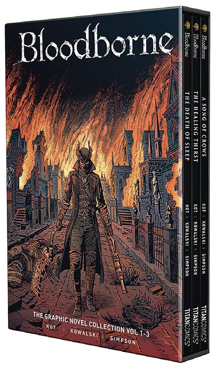 Bloodborne: 1-3 Boxed Set (Graphic Novel) is on sale at Amazon for $29.99 zdcs.link/5OWkN