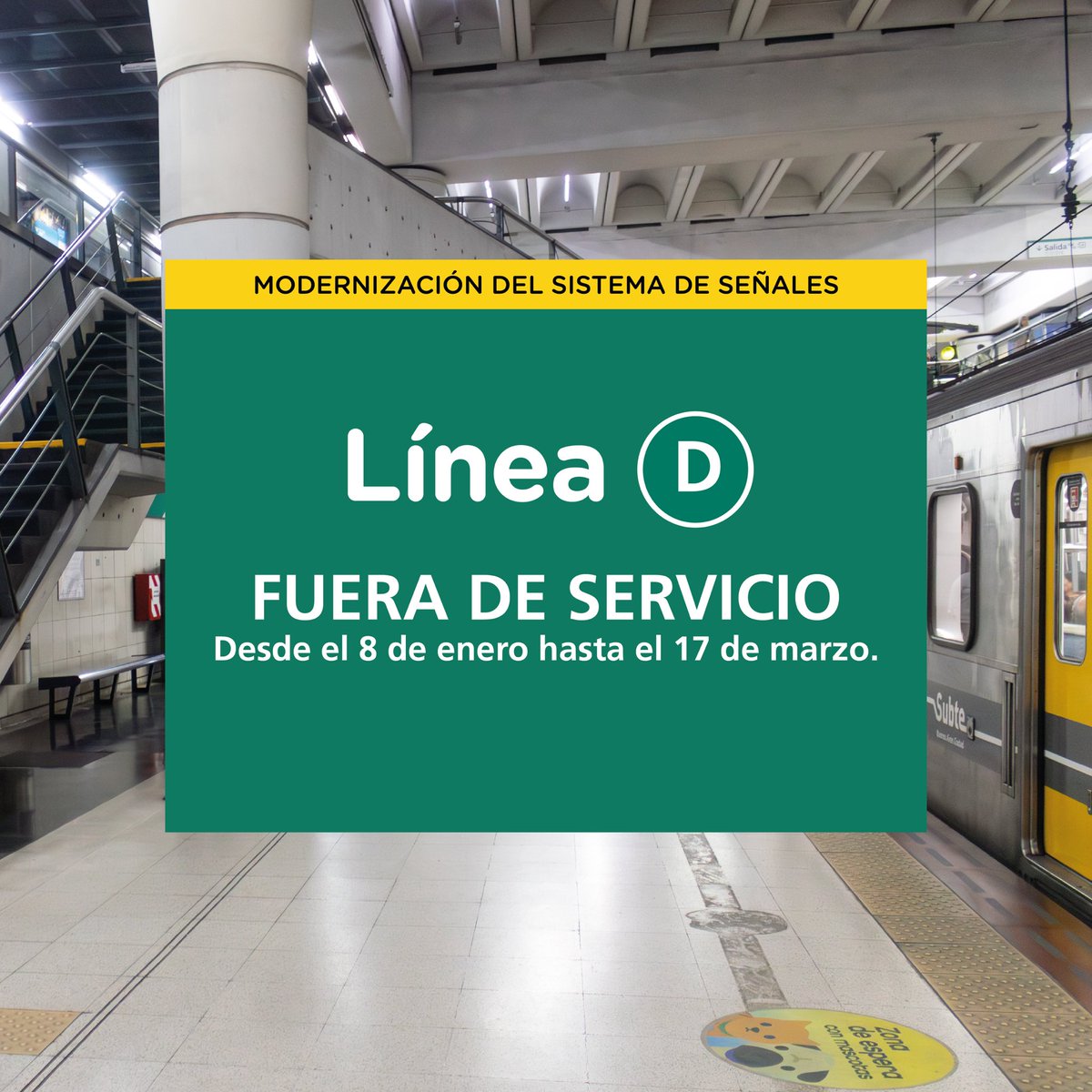 ¿Te complicó la vida el cierre por más de 2 meses de la línea D de subte? 

¿Podría ser peor? Sí, podría ser peor. 

Quedarte sin casa sería peor

Y mientras te hacen la vereda nueva, de nuevo, hoy desentrañamos que sucede en los túneles de la ciudad

MITERIO en el subte

HILO ⬇️