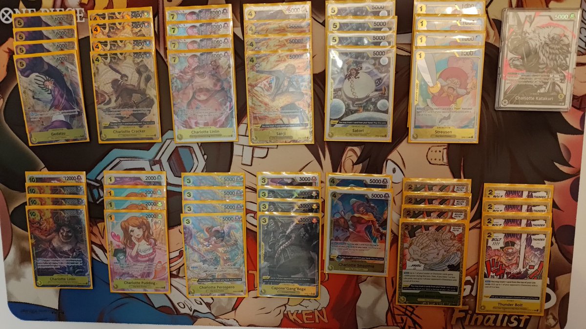 Event: European Finals
City, Country: Utrecht, Netherlands
Date: 01.21.24
Players: 2560
Top 16 (12th): Mirko D'Abbruzzo <a href="/mirkosnake11/">mirkosnake</a> Yellow Katakuri

#OnePiece #OnePieceCardGame #OnePieceTCG #OrangeSamuraiD #OPTCGTopList