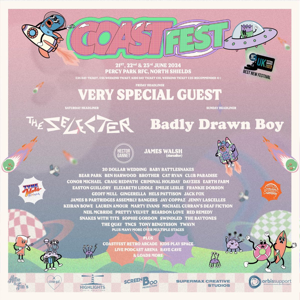 Excited to announce our first summer festival of the year! We’ll be playing at Coast Fest on Sat 22nd June. Get some tickets and come along! skiddle.com/festivals/coas…