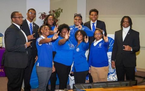 This past weekend, we joined our brothers of Phi Beta Sigma Fraternity, Inc for a Joint Founders Day Program! It’s always great to come together for a wonderful occasion! 💙🕊️
