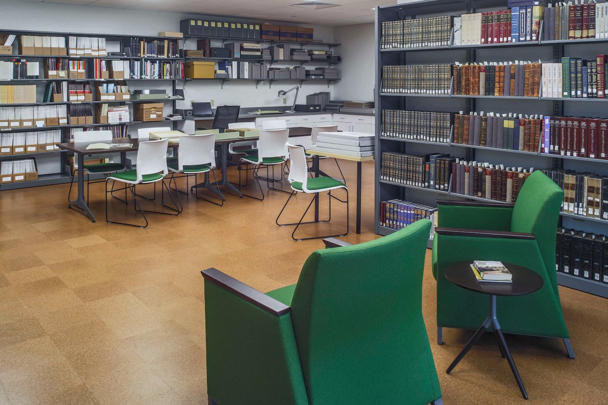 HillwoodMuseum's tweet photo. #MuseumLibraryWeek is here! To celebrate, we’re showing off the Collections &amp; Research Center, home to the archives and special collections with a research collection containing approximately 38,000 items.   Visit https://t.co/qNgbKpzmhv to learn more!

📷: Erik Kvalsvik https://t.co/djCMiKSq5L