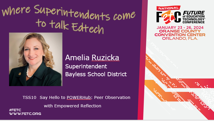 #FETC: Where Superintendents come to Talk #edtech! Proud to have @Amelia Ruzicka presenting @FETC. Add these sessions to your District Administrator planner! Join us this week! @DA_Leadership #SuptChat #edleaders #edchat #edtechchat #tlchat #PLN #PDMatters