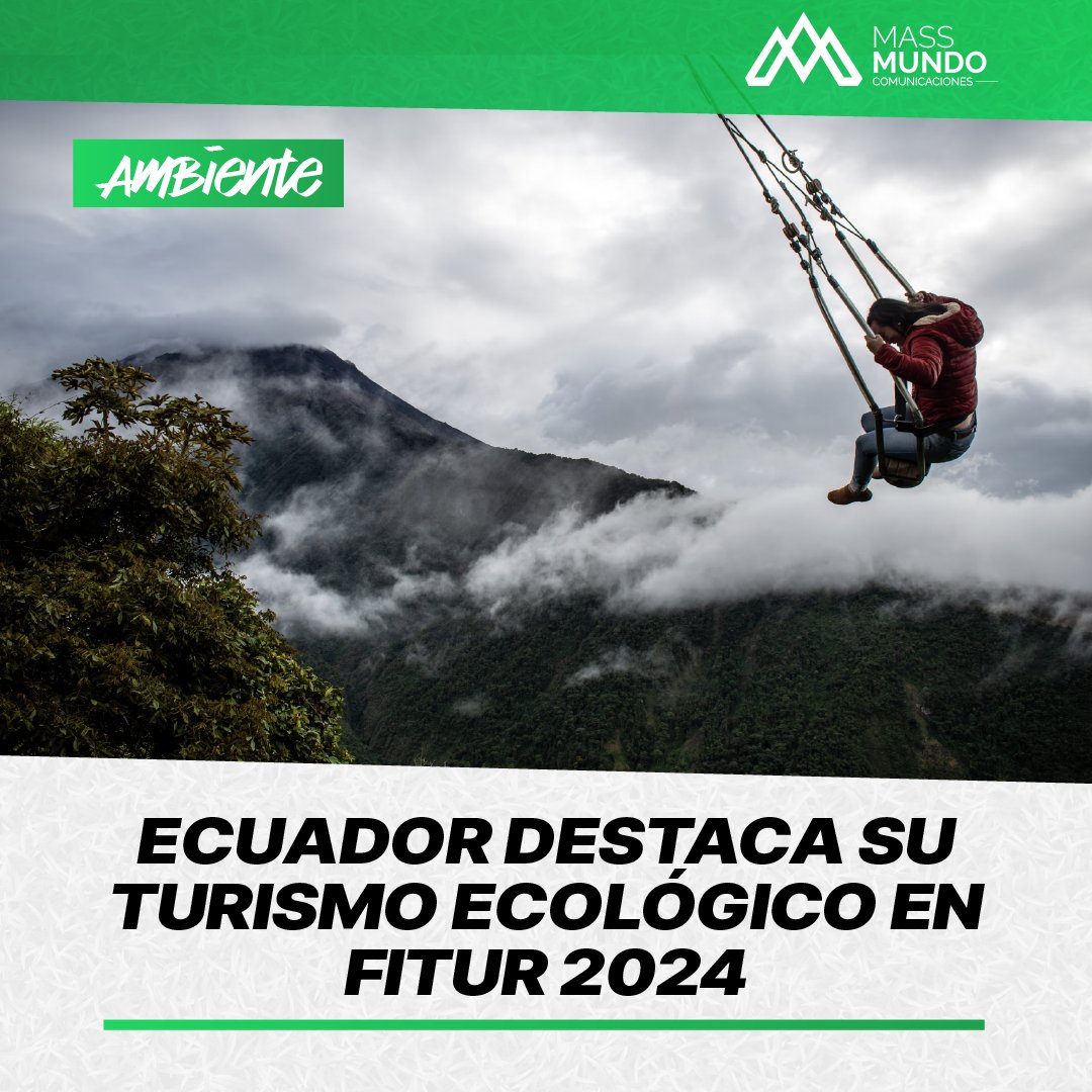 La ministra ecuatoriana Sade Fritschi promoverá el turismo sostenible en Fitur 2024 en Madrid, buscando resaltar la belleza natural del país y fomentar inversiones internacionales.
#MassMundo #sadefritschi #FITUR2024 #ecuador #Sostenibilidad #ConflictoArmadoEc