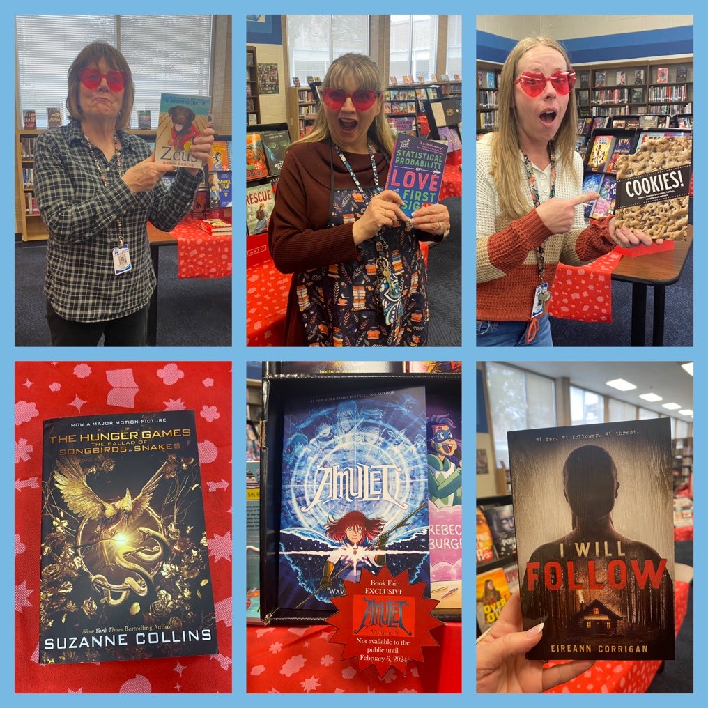 RaiderReaders's tweet photo. Come see the books we love at this week’s Book Fair! ⁦@RandyBelcherBHS⁩ https://t.co/RZ3scPemrT