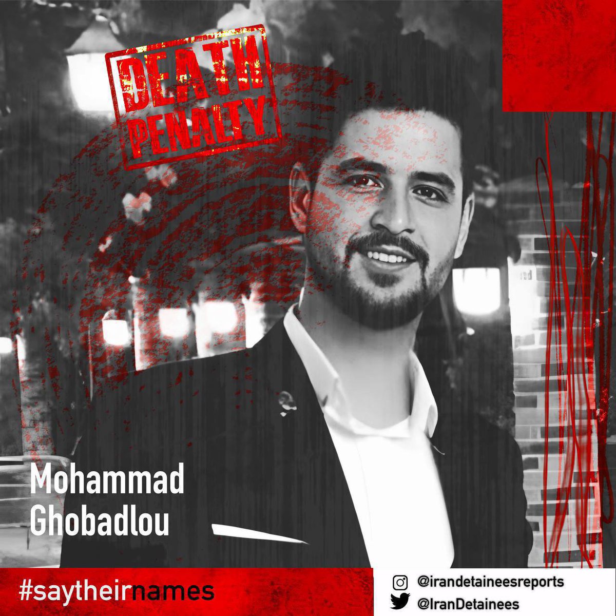 alireigns1011's tweet image. 🚨#RezaRasaei , #MohammadGhobadlou, Mojahed Kourkour, Mansour Dahmardeh, Mohsen Mazloum,  Mohammad Faramarzi, Wafa Azarbar and  Pejman Fatehi are in serious danger of execution and their lives are in serious danger .

They were sentenced to death on false accusations and basis of…