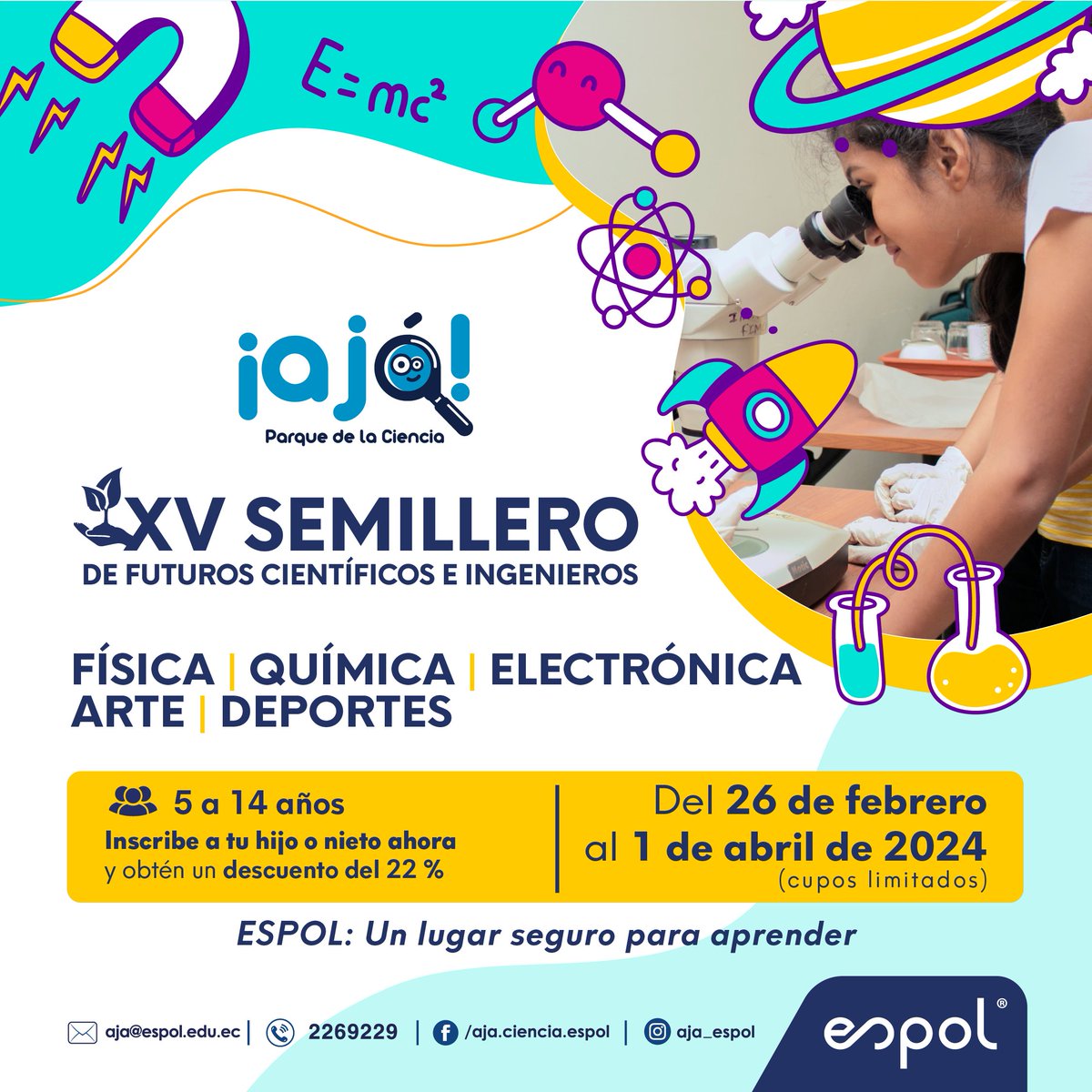 Parque ¡ajá! - Espol tweet media