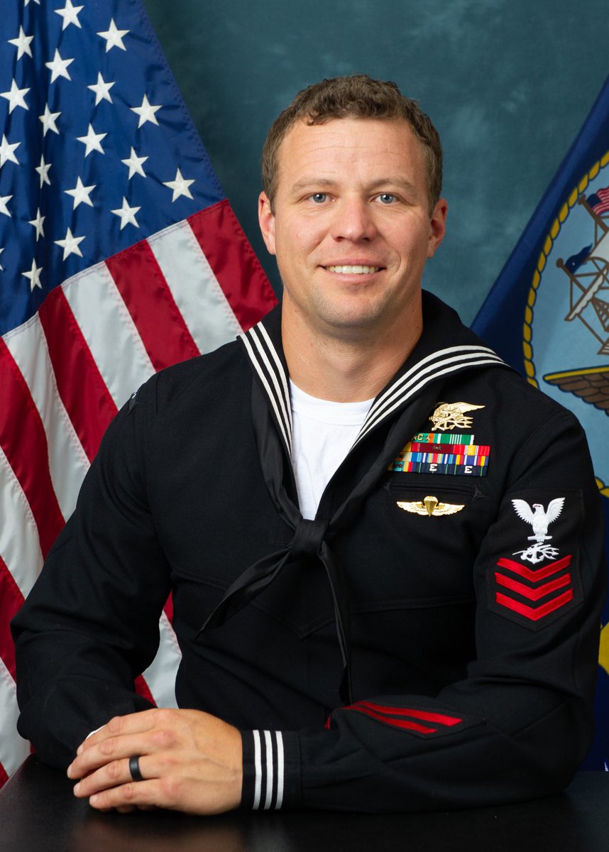 LucasFoxNews's tweet photo. Honoring 2 Navy SEALs lost at sea

Navy Special Warfare Operator 1st Class Christopher J. Chambers and Navy Special Warfare Operator 2nd Class Nathan Gage Ingram. 

On the evening of Jan. 11, Chambers and Ingram were reported missing at sea while conducting a night-time seizure of a vessel illegally transporting advanced weapons from Iran to Houthi forces in Yemen.