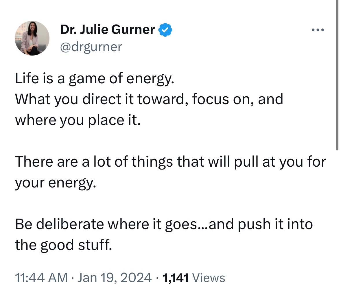 Each year, the Brightland team embodies a WORD for that year. Something simple, that we can all align on. For 2024, the word is ENERGY. Everything is energy and that's all there is to it. Match the frequency of the reality you want and you cannot help but get that reality.