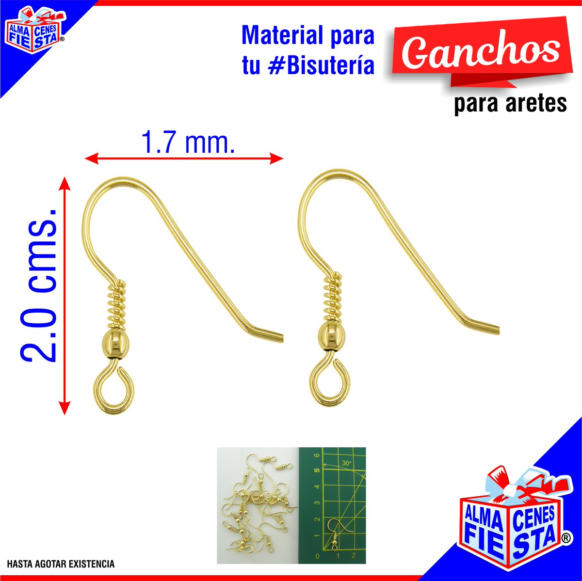 playa_fiesta's tweet image. Material para tu #Bisutería #Ganchos para #Aretes
Para más informes 📷📷📷 bit.ly/2E0Vi2B
O manda mensaje privado y con gusto atenderemos tus dudas 📷