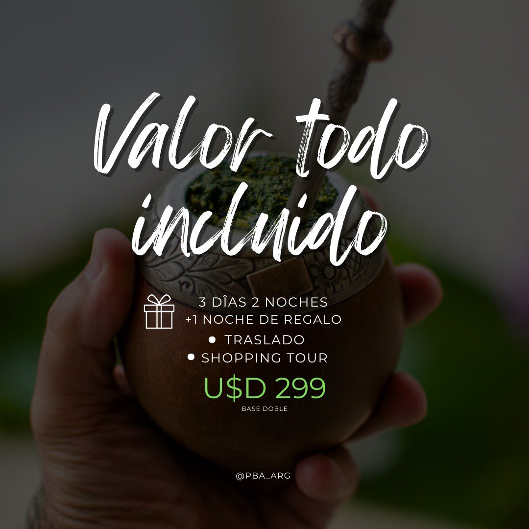 PBA_ARG's tweet photo. ¡Escápate a un fin de semana de lujo en #BuenosAires con nuestro exclusivo paquete diseñado para los amantes de las #compras ! Disfruta de una estancia inolvidable en la vibrante capital #Argentina mientras exploras los rincones más exclusivos. 
Reservas:
+5491166270002 https://t.co/kbDlnHcLD1