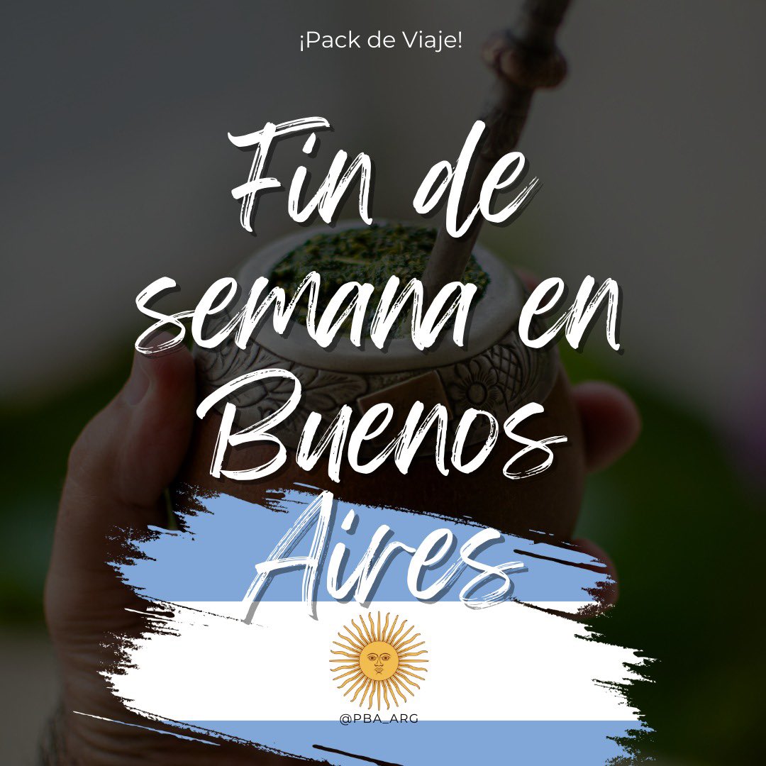 PBA_ARG's tweet photo. ¡Escápate a un fin de semana de lujo en #BuenosAires con nuestro exclusivo paquete diseñado para los amantes de las #compras ! Disfruta de una estancia inolvidable en la vibrante capital #Argentina mientras exploras los rincones más exclusivos. 
Reservas:
+5491166270002 https://t.co/kbDlnHcLD1