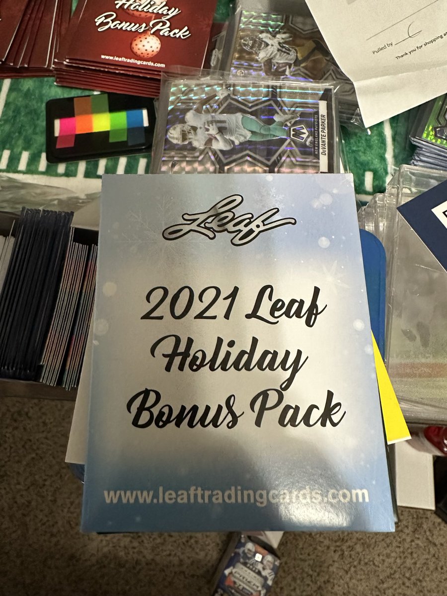 ItzJustinEllis's tweet photo. In the last 2 months I have Ripped over 50 boxes of @Leaf_Cards and I’m going to say it they are the best cards out there! So many cool ideas. Thanks for making amazing products! https://t.co/yvQbA2i7eG