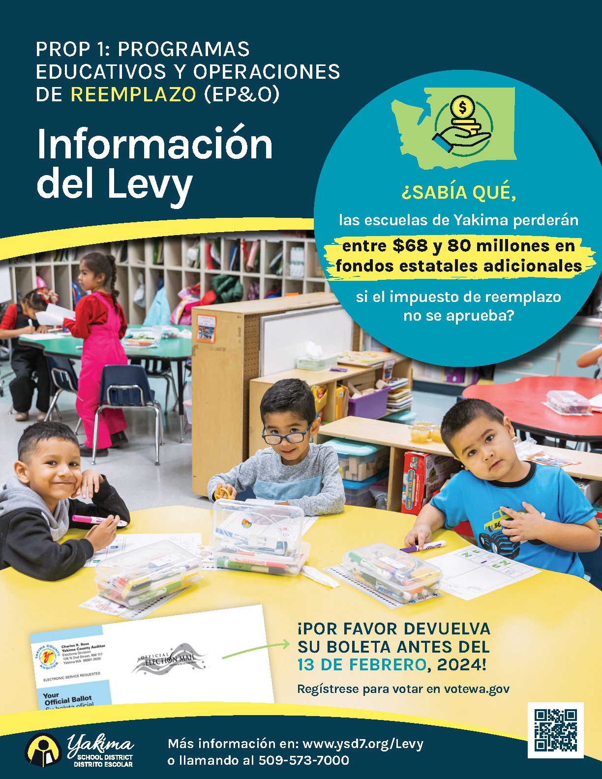 Yakima Schools on X: &ldquo;CHECK YOUR MAILBOXES! All YSD families and 