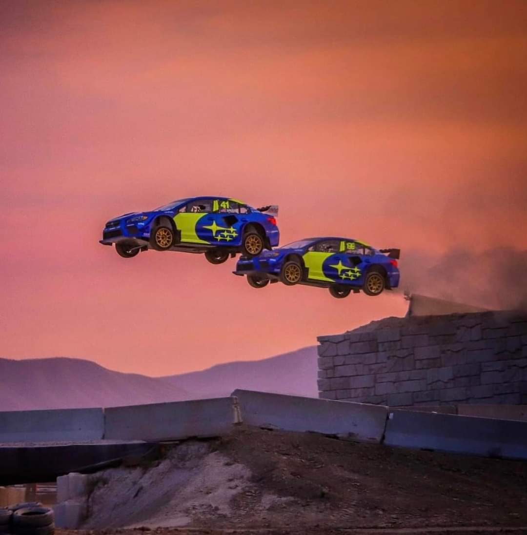 remco_v_eldik's tweet image. @scottspeed and @TravisPastrana 
@subarums_usa @ARXRallycross 

Photo by QNIGAN Rallycross Media

#SP41 #TP199 #Subaru #RallyCross
#SunSet #gapjump #flyinghigh