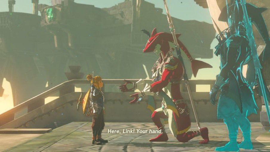 Afargang's tweet photo. Yes of course i will marry you Sidon! >w< Getting proposed to is so exciting!<3 #ZeldaTearsOfTheKingdom https://t.co/072o3tlOpB
