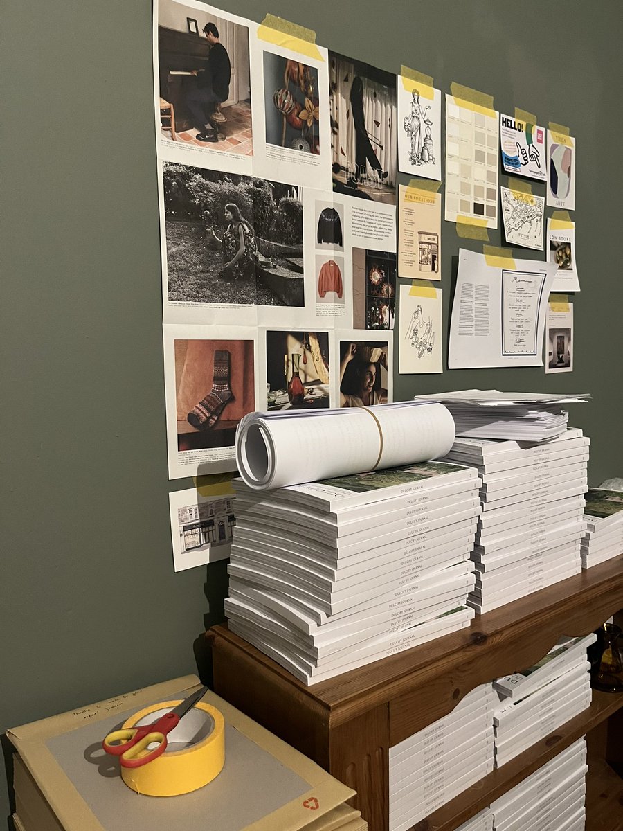We’ve had a re-stock! Somewhat nerve-wracking to have committed to a bigger print run and to have a permanent stock corner in our home now 😅
Plenty of stock available to buy on our website if you fancy a copy: dulcifyjournal.com/shop