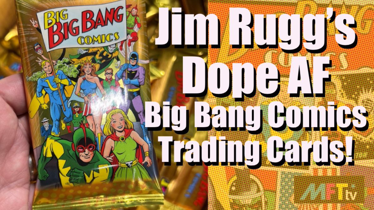 The BIG Big Bang Anthology Trading Cards are Gorgeous!
youtu.be/tFNMCbkw8C8 @BigBangComics1 #jimrugg @CartoonKayfabe #bigbifnangcomics