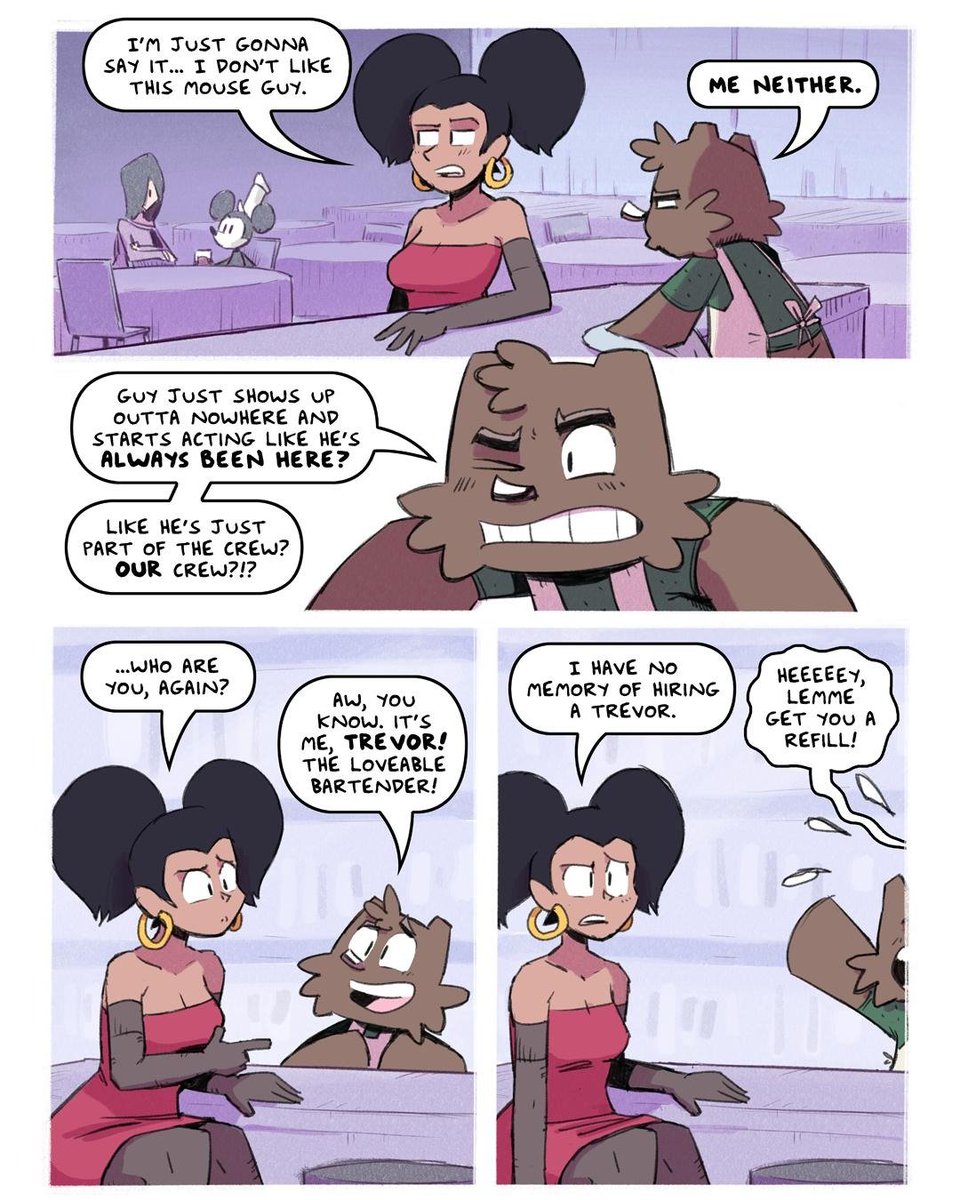 He's been here the whole time! 
