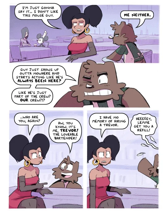 He's been here the whole time! 