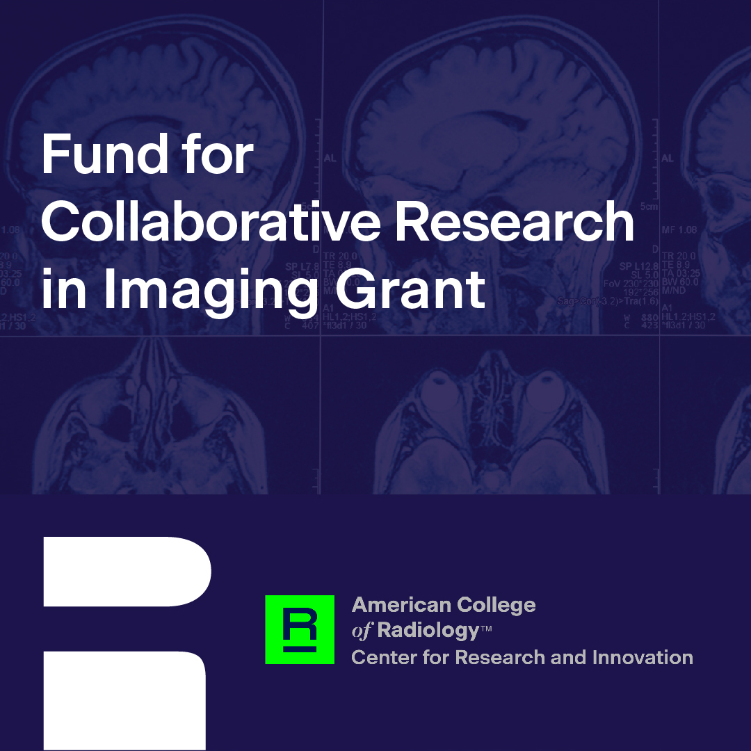 RadiologyACR's tweet photo. Letters of intent for the 2023 #ACRCRI FCRI Grant are due Jan. 31. Get more details & make your submission ASAP 🚨 🚨 https://t.co/tFJXtjmYqG https://t.co/5ErkI38vJ7