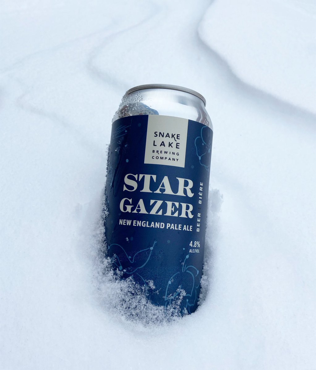 snakelakebrewco's tweet photo. πStar Gazer NEPAπ
A balanced, approachable NEPA dry hopped with Mosaic t-45 Pellets and Strata.
ππΊπ«
.
.
.
#workharddrinkeasy #snakelakebrewing #beer #craftbeer #stargazer #nepa #paleale #seasonalbeer #snow #sylvanlake #alberta #centralab #drinklocal #albertabeer https://t.co/2wJ6Oek68r