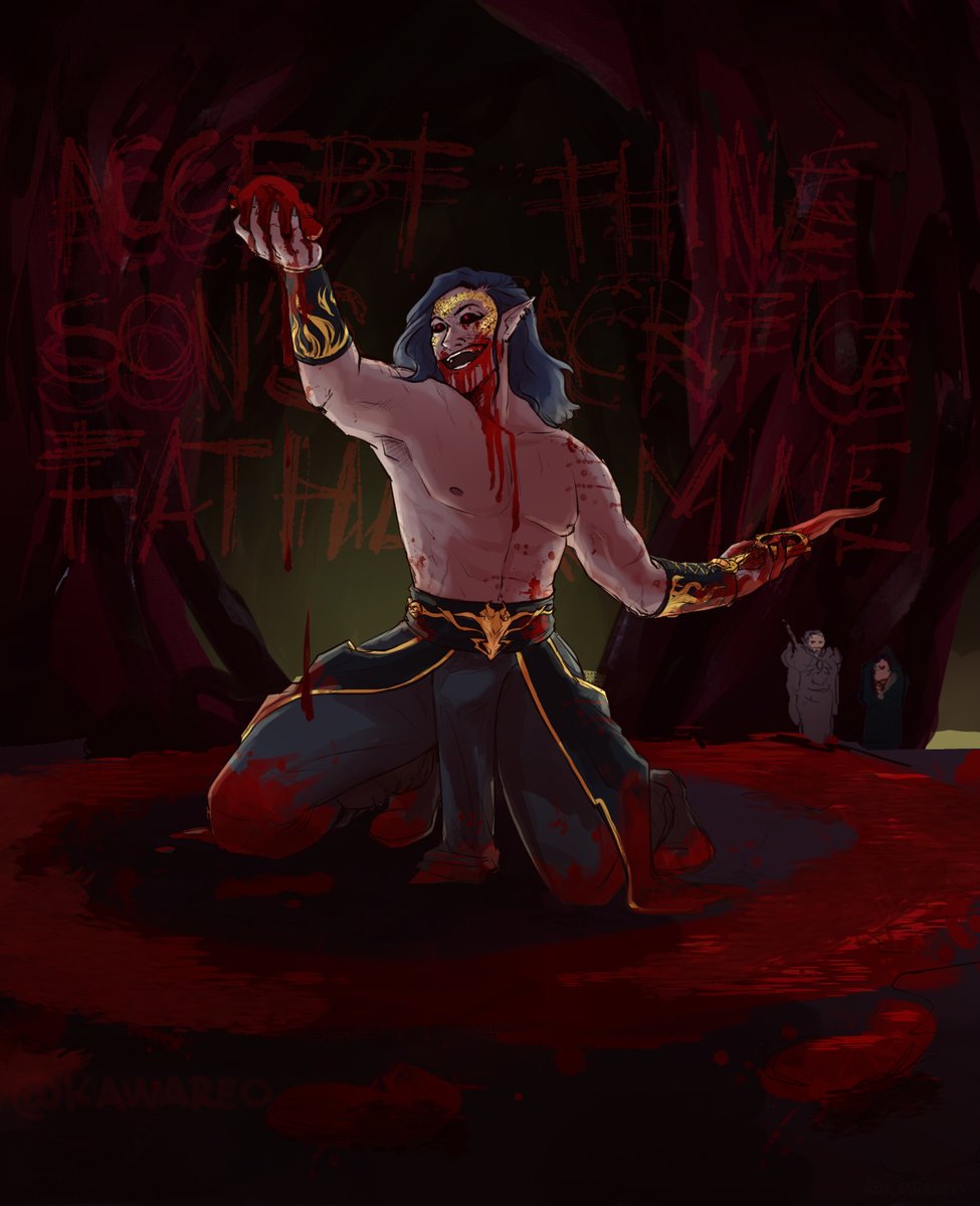 Kawareo408's tweet photo. Death by SnuSnu, Ketheric Thorm foretold https://t.co/GeeZ1bo0Wj