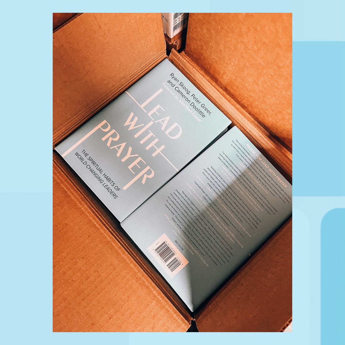 It is such a joy to be able to open up boxes with printed copies of Lead With Prayer! 

It has almost been a week since the official release, and I have been so encouraged by your response. Thank you thank you thank you!

#leadwithprayer