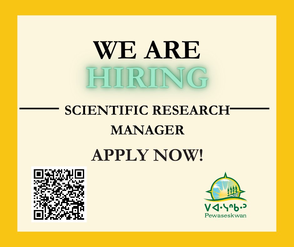 We are seeking a highly motivated, experienced Scientific Research Manager (SRM) for research projects supporting a health services research program. For details, visit usask.csod.com/ux/ats/careers… #usaskcareers #usaskjobs #IndigenousResearch
