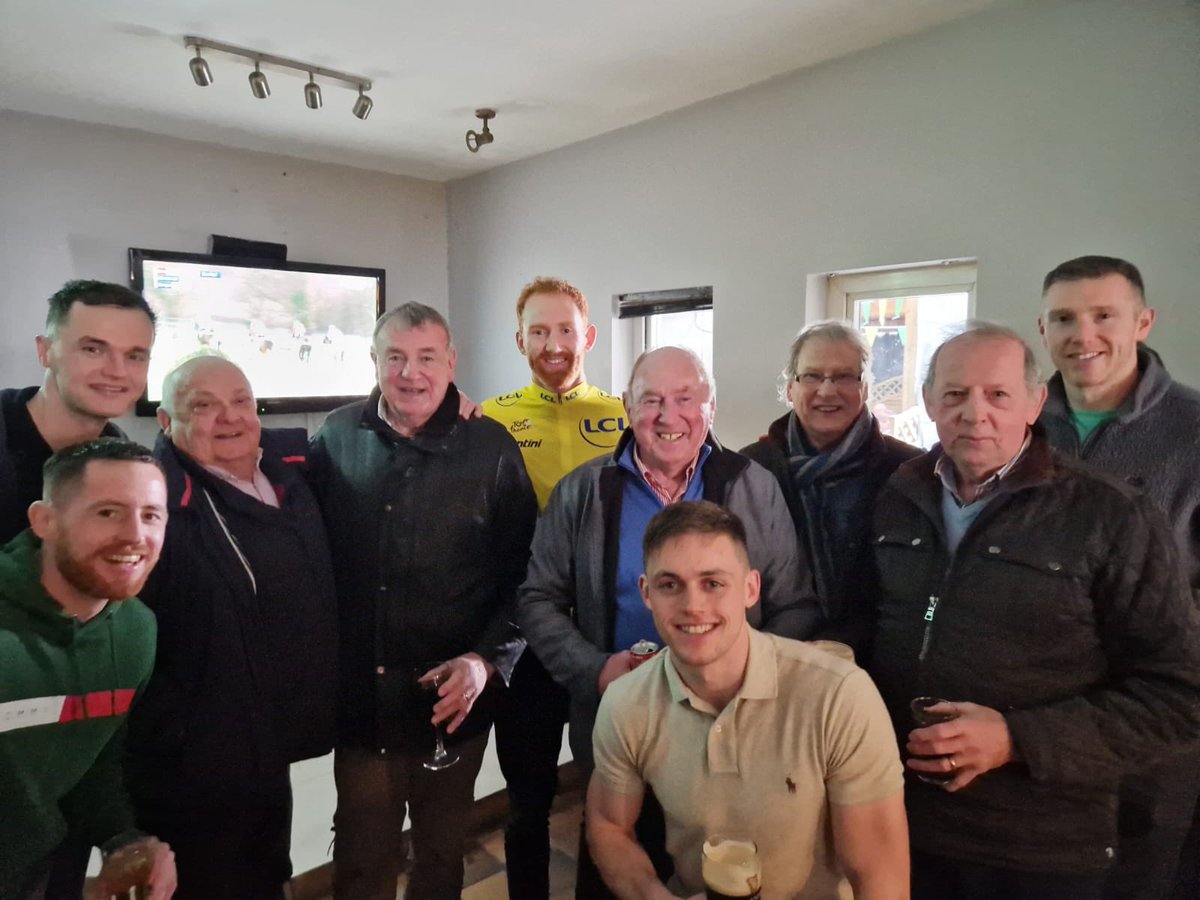 WattyGrahamsGAA's tweet photo. The @BellaghyGAC class of 1972 came to Glen today to celebrate with the new All-Ireland champions! 👏👏 https://t.co/muWpRNnQws