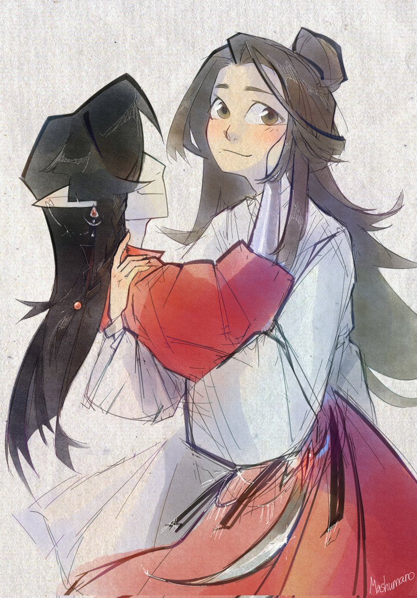 Mashuroneko's tweet image. |･ω･)

#HeavenOfficialsBlessing #XieLian #HuaCheng #hualian