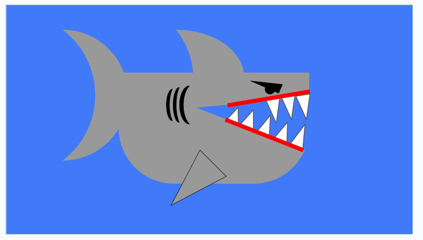 mrlosik's tweet photo. It's a @Shapegrams shark.
Doo doo doo doo
@Shapegrams shark
Doo doo doo doo
@Shapegrams shark
Doo doo doo doo
@Shapegrams shark.
#CreateWithChrome
#GoogleCI https://t.co/RM8wiixzpd