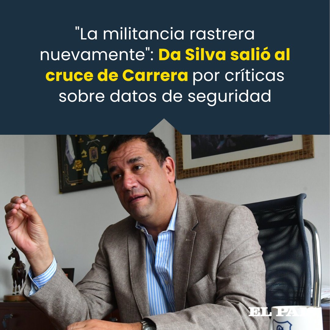 elpaisuy's tweet photo. El senador por el MPP señaló que "hay un maquillaje" de las cifras de homicidios y el nacionalista expresó: "difundir datos autopercibidos sin prueba fehaciente habla de lo miserable que es".

https://t.co/dK4RA5AkfG https://t.co/ZuZ3Amvhuo