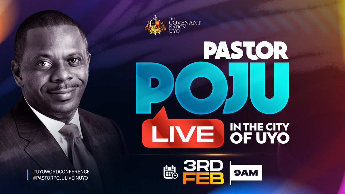 MmantiUmoh's tweet photo. #AkwaIbomTwitter 

Uyo, come together!  The Uyo Word Conference is more than a gathering; it's a catalyst for community. Deepen your faith, find inspiration, & connect with fellow believers. Join us Feb 3rd, Vimpy Event Center.

#UyoWordConference #PastorPoju #Uyo #ChristianEvents