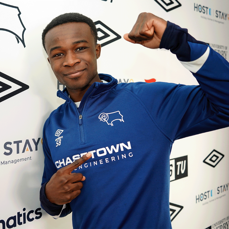 DCFCAcademy's tweet photo. Our Under-21s have bolstered their ranks with the addition of versatile forward Eno Nto!

#DCFC