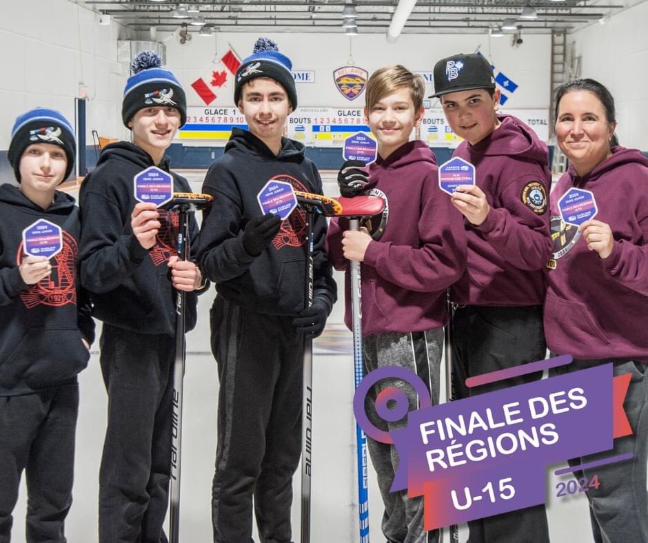 We would like to congratulate our U15 boys team on winning the Bel-Aire U15 Regional Tournament this weekend.  They earned their badges and a spot at the U15 Provincial Championship in Maniwaki in April.  Congratulations boys!