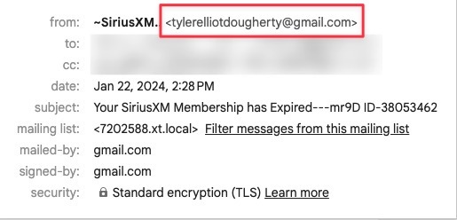 pjbrown_III's tweet photo. Quite possibly the worst scam attempt I've ever received

Do better Tyler!!

#scam #spam #ScamEmail https://t.co/cWvzVzktiB