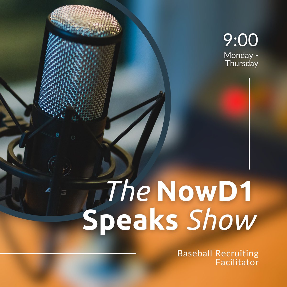 NowD1 (@now_d1) on Twitter photo Big time recruiting coordinator and pitching coach just completed a podcast on <a href="/NowD1Speaks/">NowD1 Speaks</a> 🎙️
Don’t miss this episode tomorrow! #Uncommitted Big time recruiting coordinator and pitching coach just completed a podcast on <a href="/NowD1Speaks/">NowD1 Speaks</a> 🎙️
Don’t miss this episode tomorrow! #Uncommitted