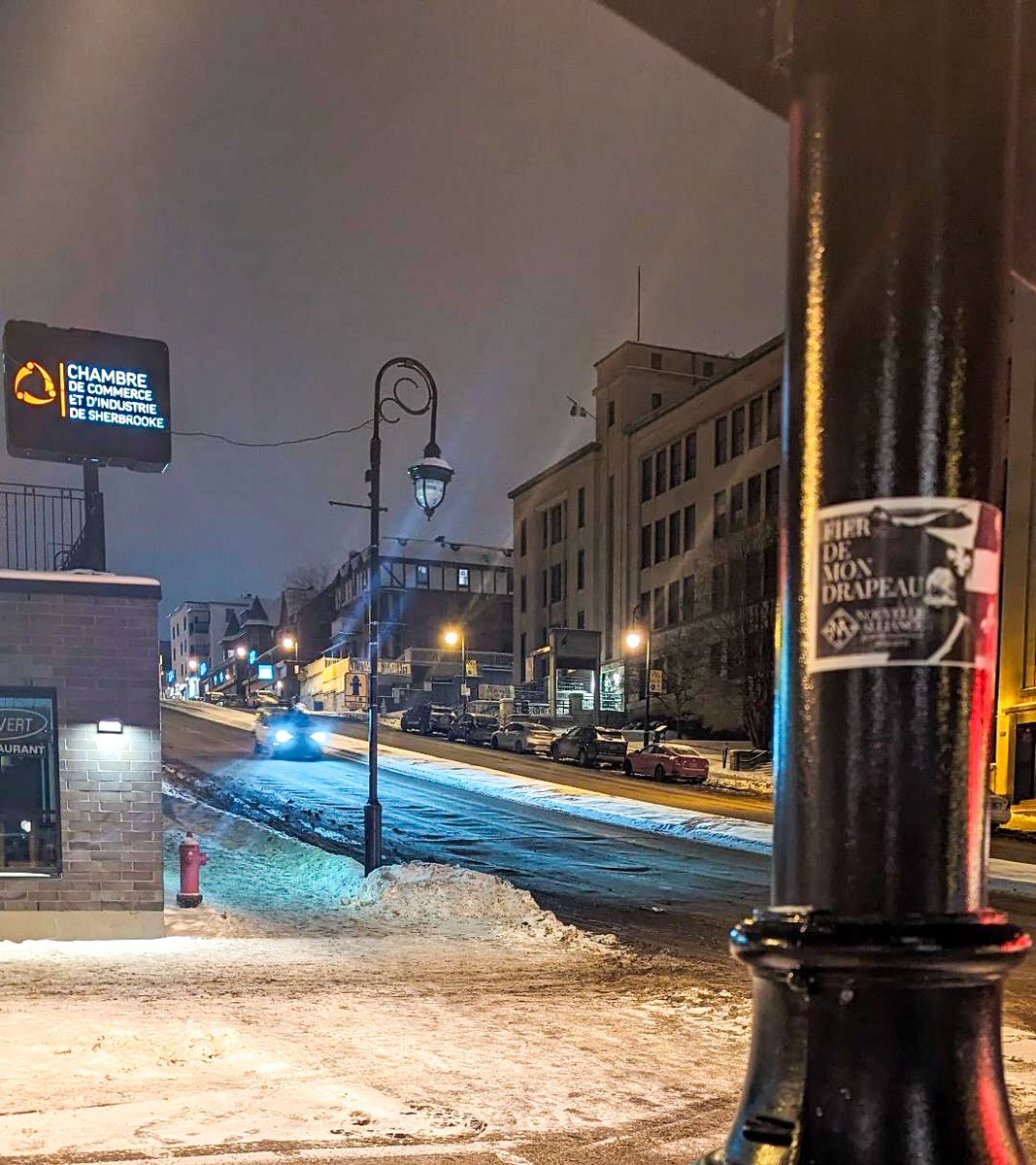 📣De Québec à Montréal, nos militants honorent leur drapeau. « [...] Regrettez-vous encor ces jours de Carillon, Où, sur le drapeau blanc attachant la victoire, Nos pères se couvraient d'un immortel renom, Et traçaient de leur glaive une héroïque histoire? » - O. Crémazie