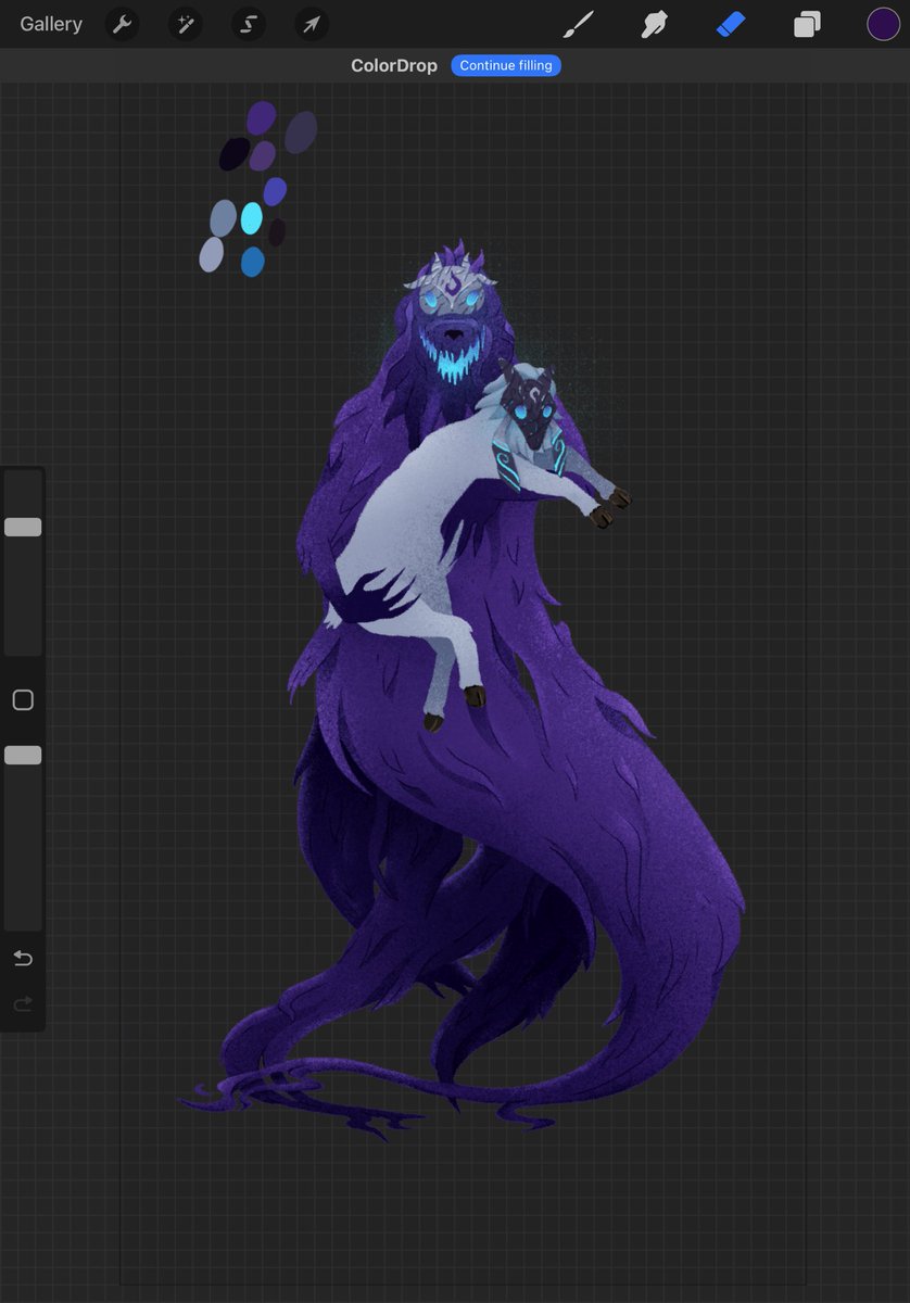 BDiclas's tweet photo. I think #kindred is done, just left some details for the background https://t.co/U3WcQSuGuR
