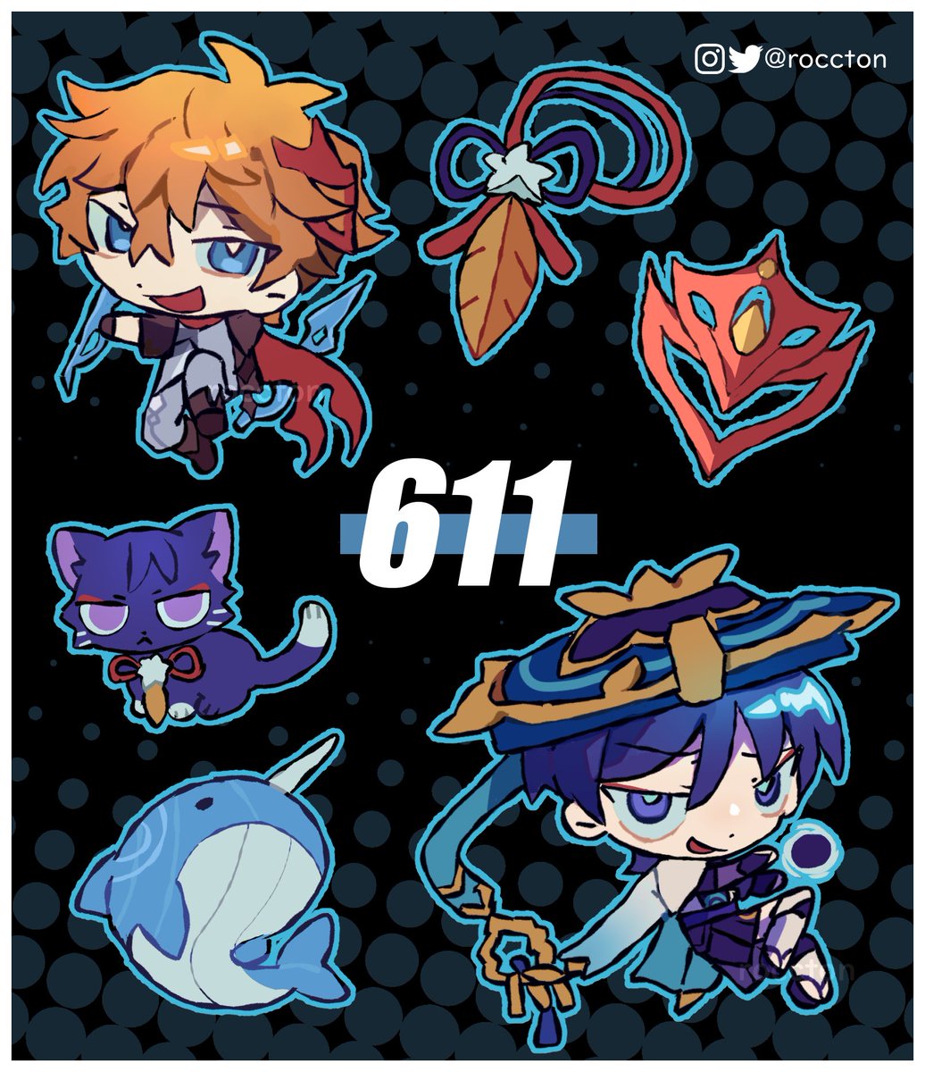 611‼️ #Genshin_Impact #childe #scaramouche #chiscara