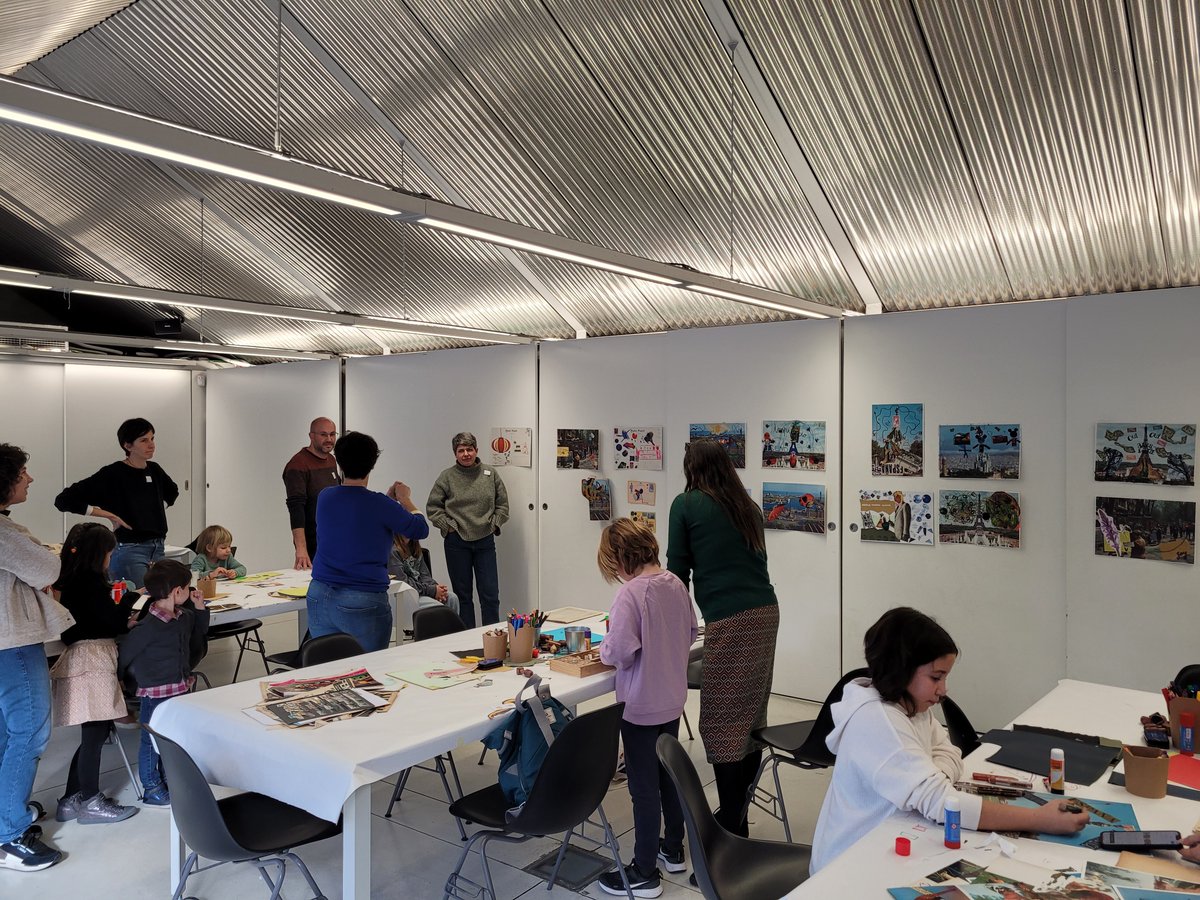 fundaciomiro's tweet photo. 🗣️ Què diríem a Picasso des de l'actualitat?

✉️ Vine al taller creatiu i familiar en el qual utilitzarem postals, paper de vidre, papers pautats, sobres o revistes actuals per crear possibles missatges entre #MiróPicasso.

🟢 28 de gener a les 11 h
🎟️ https://t.co/CNzREpTDGW https://t.co/lbqCcMX39z