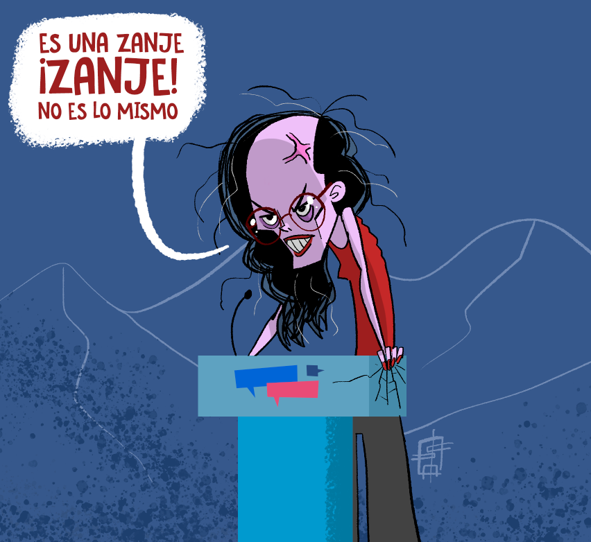 cesarumen's tweet photo. será una zanja con perspectiva de género? https://t.co/f4p2ZVzpha