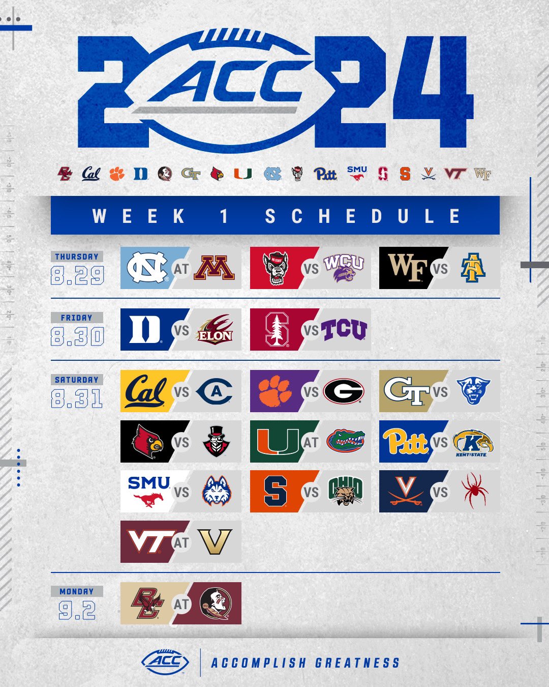 Nc state football schedule discount
