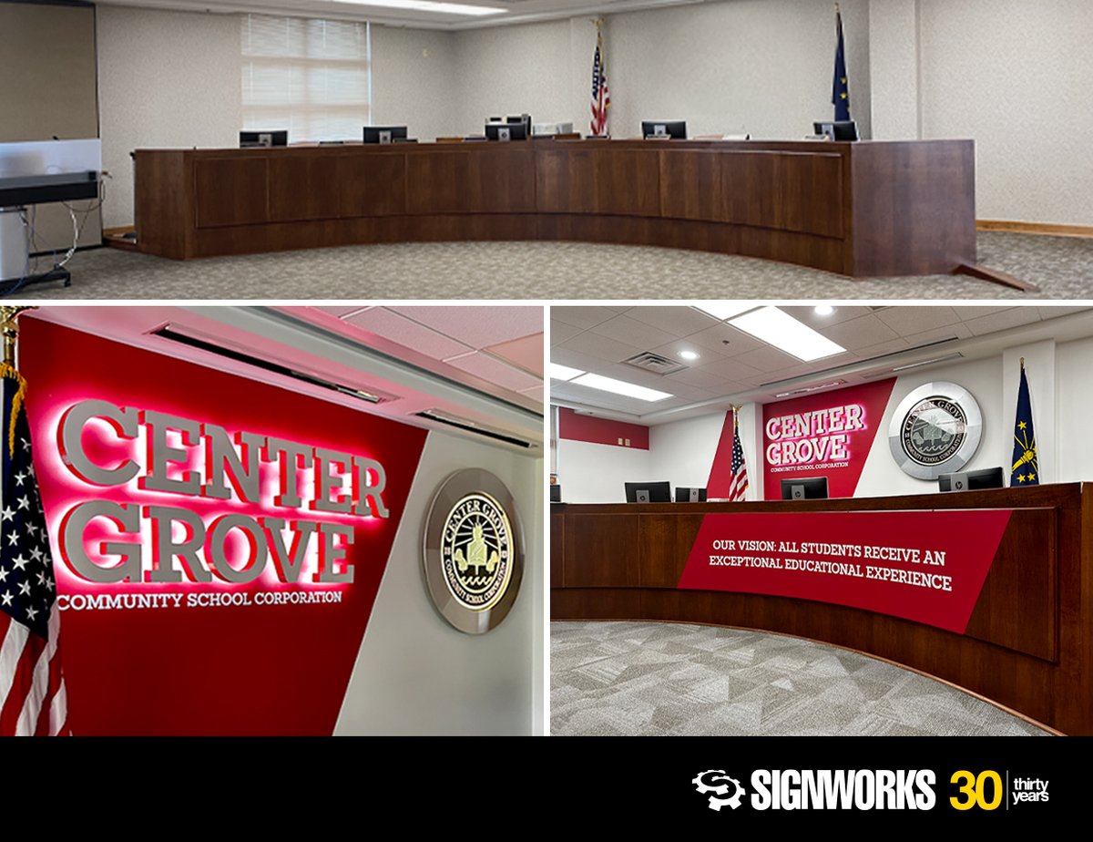 The "before and after" photo may be one of the most affective marketing tools an advertiser has at their disposal. 

Thank you Center Grove for trusting Signworks with your brand.

What can we create for you?
Signworksthinks.com

#SignsAndMarketing #Branding #Marketing #Signs