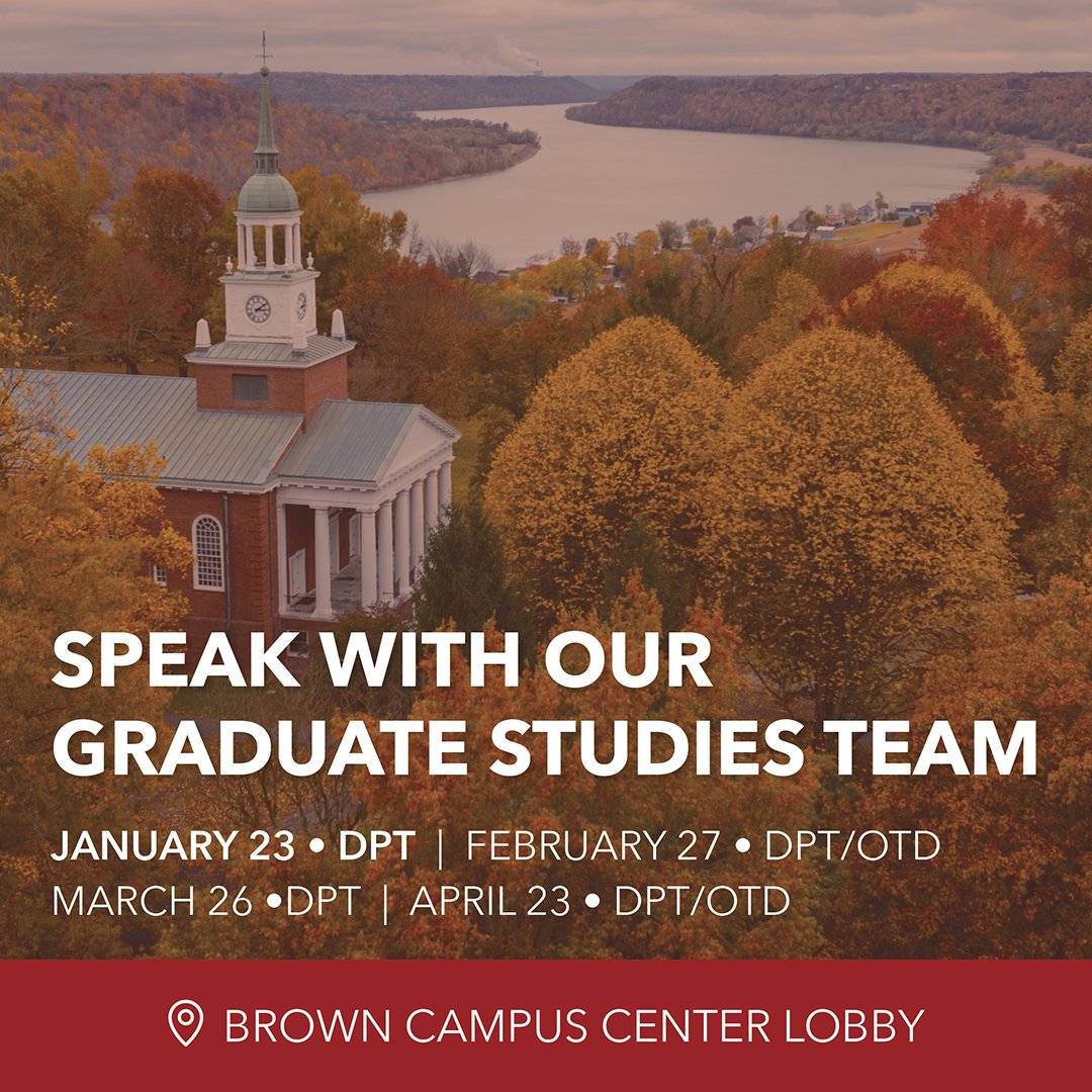 Hanover Graduate Studies is coming to share insights about our programs. 

January 23rd- DPT
February 27th- OTD/DPT
March 26th- DPT
April 23rd- OTD/DPT

Don't miss this opportunity to  learn more about Hanover’s programs. See you there! #HanoverGradStudies #FutureLeaders 🌟