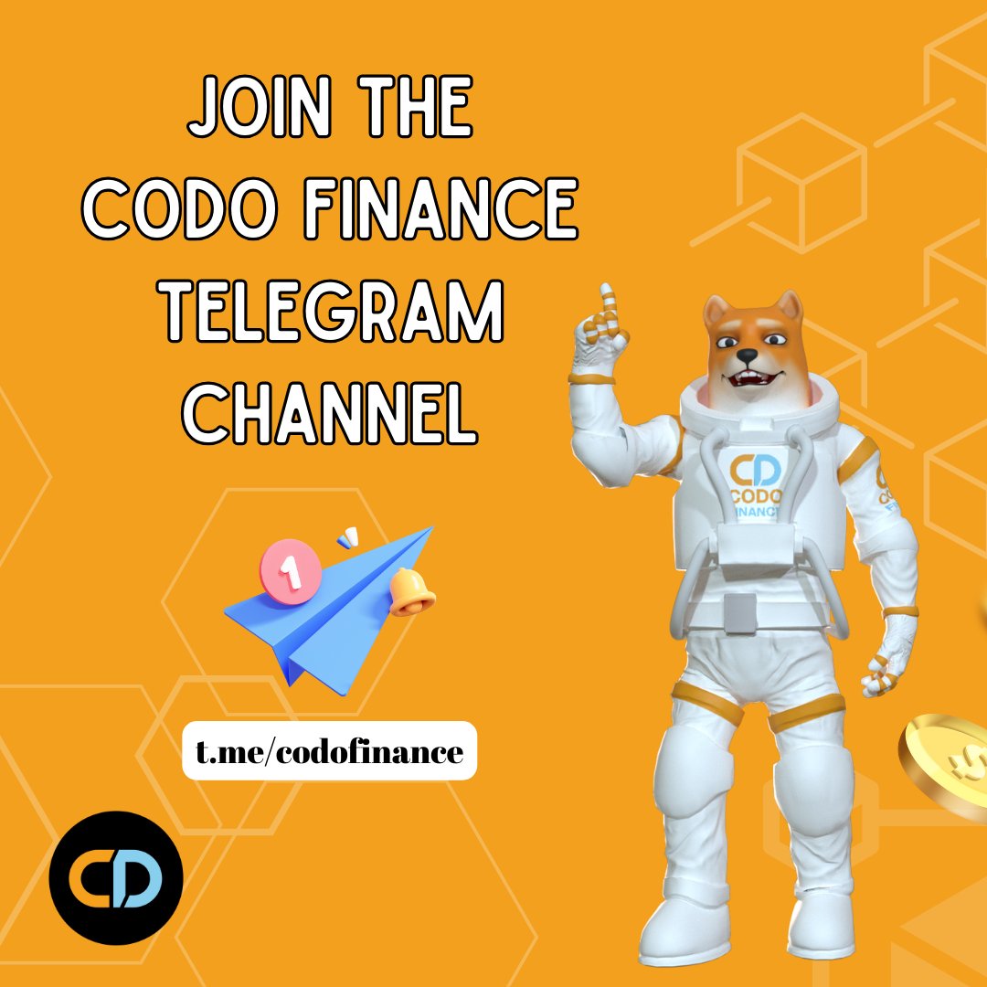 CodoFinance's tweet photo. Would you like to benefit from special offers for those who join our Telegram channel?

https://t.co/OAGEW0aOdp

#Token #Staking #AI #DeFi https://t.co/P2xsBlonaU